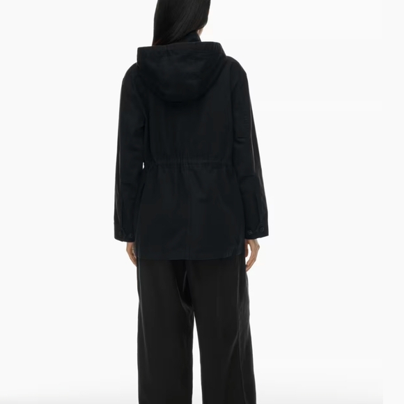 🎉HP! NWT Aritzia The Group Babaton Black Utility Nook Jacket - Picture 5 of 10